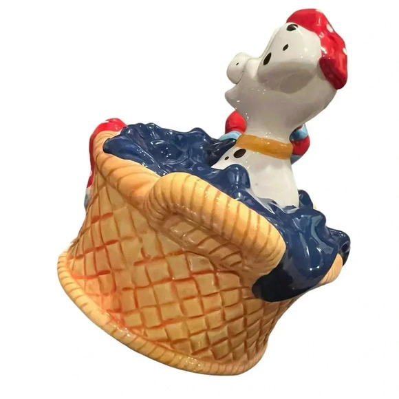 Schmid Disney 101 Dalmations Music Box wind up figurine Cruella De Vil Rare - Picture 8 of 11